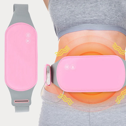 Heated Vibraring Compression  Uterus Belt Massager.