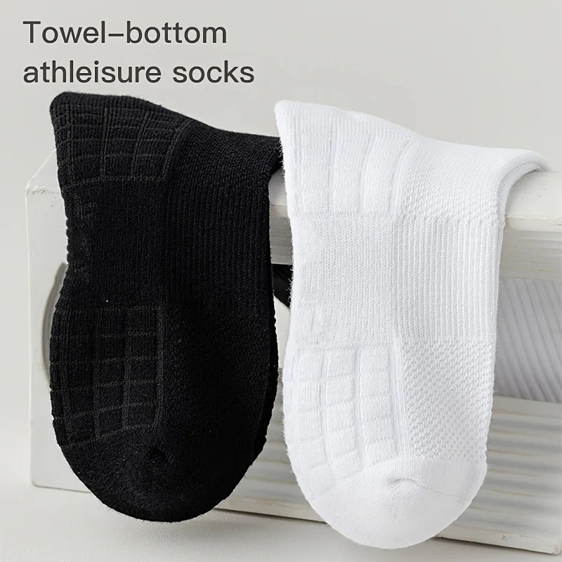 5 Pairs Of Padded Sport Socks